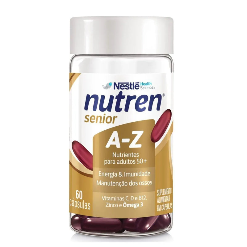 Suplemento Alimentar Nutren Senior A-z 60 Cápsulas