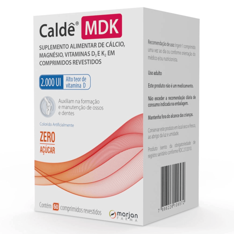 Calde Mdk 2.000ui 60 Comprimidos